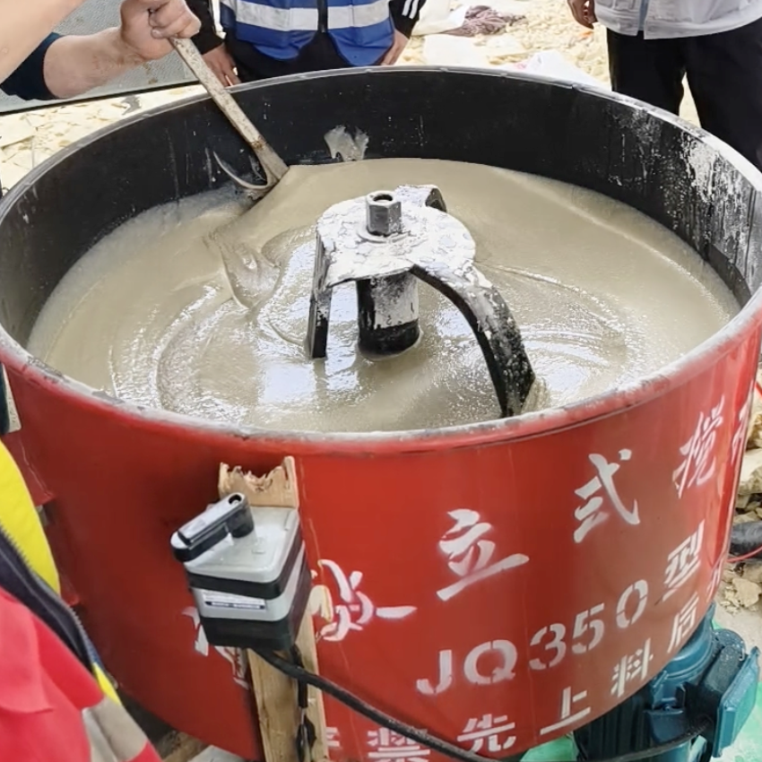 嘉陵汽轮机余热压缩机导热油设备底座耐高温环氧树脂灌浆料